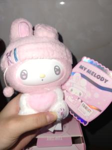 Caja <span class=keywords><strong>Sorpresa</strong></span> de Peluche de Vinilo de la Serie del <span class=keywords><strong>50</strong></span> Aniversario de My Melody, Cajas Misteriosas, Caja Ciega, <span class=keywords><strong>Regalo</strong></span> de <span class=keywords><strong>Cumpleaños</strong></span>, Lindo Peluche D1 - Product Image 4