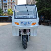 Chinois Zonsen Cargo Tricycle Essence Gaz Cabine Passager 3 Roues Moto Cargo Box Prendre 10 Personnes 150cc Carburant 200cc Rickshaw