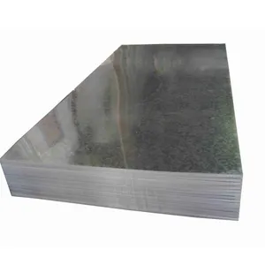 Factory supplier Low Price Z60 Z30 Zinc Coated Sheet 0.8mm 0.6mm Galvanized Steel Sheet Plate for Building frames