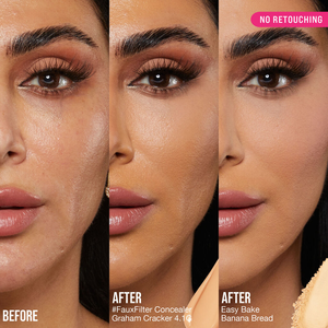 Corrector Profesional Easy Bake Translúcido, Resistente al Agua y de Larga Duración, Control de Grasa, Protector Solar Facial, Polvo Fijador de Maquillaje <span class=keywords><strong>Huda</strong></span> - Product Image 5