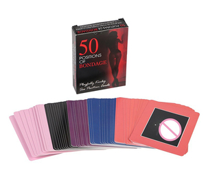 Cartes Sexuelles : 50 Positions Sexuelles, Cartes de Flirt pour la Chambre à Coucher, Cartes de <span class=keywords><strong>Jeu</strong></span> <span class=keywords><strong>Sexy</strong></span> pour Adultes, <span class=keywords><strong>Jeu</strong></span> de Couple, Préliminaires Érotiques, Amusement - Product Image 2