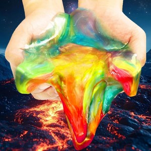 JITENG Slime de Cristal Efecto Cielo Estrellado, Tarro Pequeño Colorido, Slime de Colores Mezclados, Pegamento Espumoso, Fabricante de Slime, Bolsas de Regalo al por Mayor - Product Image 2