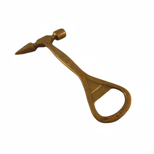 Ouvre-bouteille en laiton créatif pour cadeau promotionnel logo personnalisé Ouvre-bouteille en laiton de bière en métal poli brillant Prix bon marché - Product Image 1