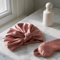 Pañuelo para la Cabeza de Seda de Morera 100% para Mujer, con Estampado Personalizado, Suave, para Uso Diario y Durante Toda la Noche, para las Cuatro Estaciones