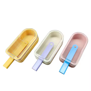 Wholesale Reusable Food Grade Silicone Animal Shaped Colorful Cute Anti-Stress Popsicle Molds Homemade DIY Kitchen <b>Tools</b> Boys - Product Image 2