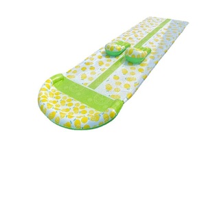 Inflatable Water <b>Slide</b> Lemon Pattern 74073 Spray Function For Home Use - Product Image 5