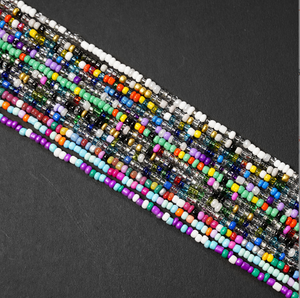 Chaîne de <span class=keywords><strong>lunettes</strong></span> de soleil perlées colorées à la mode <span class=keywords><strong>cordon</strong></span> de cou anti-perte pour accessoires de <span class=keywords><strong>lunettes</strong></span> - Product Image 2