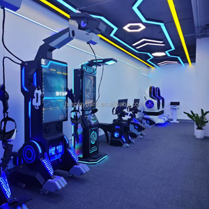 Funplaypark FUNPLAYVR-006 Guangdong VR 9D & 129DHS <span class=keywords><strong>Motus</strong></span> Fun Kart de course 2 joueurs 3D VR avec siège à mouvement et casque portable - Product Image 4
