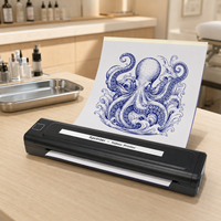 Mesin Transfer Tato Termal A4 Portabel Isi Ulang Xprinter K82 dengan Dukungan Multi-OS untuk Studio