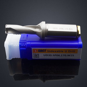 Độ chính xác cao 2D/3D/4D/5D SP/WC có thể lập chỉ mục 3D U khoan 17.0mm cắt cho wcmx spmg chèn" - Product Image 1