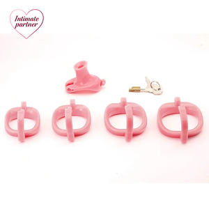 Nuova Gabbia di Castità Maschile in Resina con Lucchetto Invisibile 3D, Anello per Pene per Principianti BDSM, Giocattolo Sessuale - Product Image 2