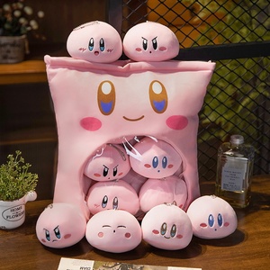 Peluche de Gato y Conejo Adorable Popular en Internet, Almohada Grande, Muñeco de Peluche con Relleno de Algodón PP, Alivia <span class=keywords><strong>el</strong></span> Estrés, Regalo de Cumpleaños para Niñas - Product Image 1