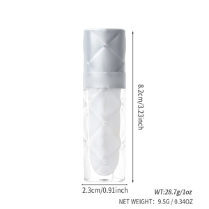 Wholesale High Quality Natural <strong>Organic</strong> Clear Lip Gloss Glitter Vegan Lip Gloss Long Lasting Lip Gloss Liquid <strong>Lipstick</strong> - Product Image 3