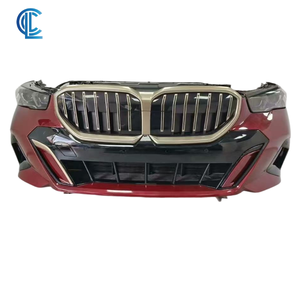 Para <span class=keywords><strong>BMW</strong></span> 5 Series G60 G68 Conjunto de parachoques delantero <span class=keywords><strong>525</strong></span> 530 535 540 Conjunto de boquilla delantera con rejilla de ventilador de radiador - Product Image 3