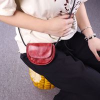 Sac Mini Vintage en Cuir Pleine Fleur Tannée au Végétal pour Fille, Dame et Femme