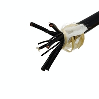 Maßgefertigtes blankes Kupferkabel mit PVC-Isolierung, flexibler Stromkabel mit TPU-Ummantelung, zugfest, für ROV-Ozeanüberwachung und Unterwasserbau