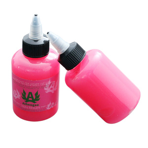 Gel de transfert rose pour pochoirs de tatouage 120 ml (4 oz) pour usage professionnel en salon de tatouage avec papier de transfert - Product Image 1