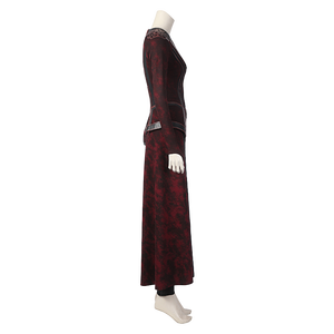 Trajes de Cosplay Personalizables de <span class=keywords><strong>la</strong></span> Bruja Escarlata de Marvel, Conjunto Completo, para Actuaciones en Escenario, Colección Personal para Mujeres Adultas - Product Image 6