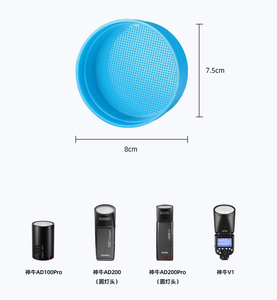 New bán V1 máy ảnh mềm khuếch tán bên ngoài Speedlite Softbox Bìa Ánh sáng đèn <span class=keywords><strong>flash</strong></span> diffusers cho Godox đèn pin - Product Image 4