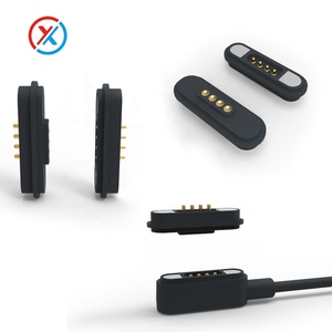 Câble Connecteur Magnétique Pogo Pin Plaqué Or 3A pour Montre Intelligente, 2-9 Broches, à Ressort, Mâle-Femelle, Vente en Gros - Product Image 4