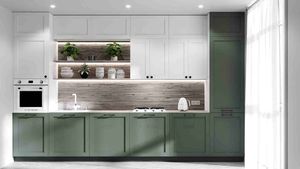 Factory Professional High End Luxury Cabinets Solid Wood <b>Kitchen</b> Cabinets Cheap <b>Furniture</b> <b>Kitchen</b> Cabinet Supplier - Product Image 5