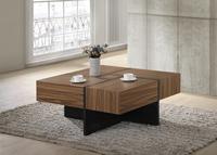 Table Basse Modulable et Extensible en Bois de Luxe Léger, Style Nordique, pour Salon de Villa, Personnalisable pour Café