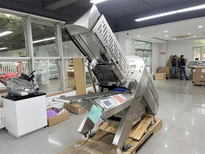 Et sığır domuz dilim dilimleme ekipmanları gıda makineleri için peynir istifleme dilimleme porsiyon kesici - Product Image 2