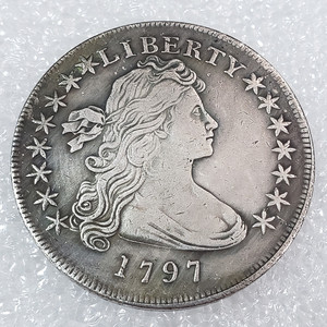 Moneda <span class=keywords><strong>de</strong></span> dólar estadounidense <span class=keywords><strong>de</strong></span> los años 1795, 1796, 1797 y 1798, reproducción <span class=keywords><strong>de</strong></span> la moneda Liberty Americana, colección <span class=keywords><strong>de</strong></span> <span class=keywords><strong>Estados</strong></span> <span class=keywords><strong>Unidos</strong></span>, regalos <span class=keywords><strong>de</strong></span> recuerdo - Product Image 3