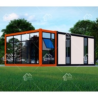 Maison conteneur pliante de luxe à vendre Maison mobile préfabriquée avec salle de bain Cuisine en panneau sandwich en acier des États-Unis