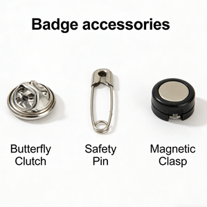 Lot <span class=keywords><strong>de</strong></span> Broches Émaillées Durables et Exquises en Forme <span class=keywords><strong>de</strong></span> Cheval avec Épingle <span class=keywords><strong>de</strong></span> Sûreté, Logo Personnalisé pour Cadeaux et Souvenirs <span class=keywords><strong>de</strong></span> <span class=keywords><strong>l</strong></span>'Année du Cheval - Product Image 3