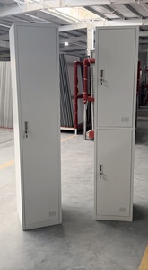 Casier métallique simple porte en acier 2026 avec serrure à clé, structure démontable pour le rangement des dortoirs étudiants en Chine - Product Image 3