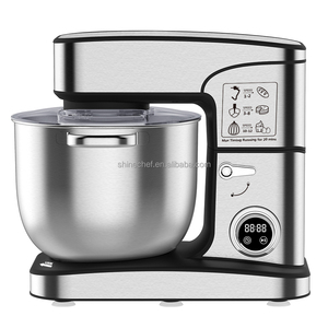 Mélangeur Électrique Commercial à Grande Capacité (10L, 12L, 16L) avec Affichage Numérique pour Pâte à <span class=keywords><strong>Pizza</strong></span> et <span class=keywords><strong>Farine</strong></span> – Robot Pâtissier Professionnel - Product Image 1