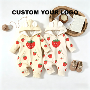 Combinaison bébé à manches longues de <span class=keywords><strong>marque</strong></span> - Parfaite pour les nouveau-nés, vêtements d'hiver idéaux pour bébés - Product Image 1