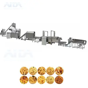 Fabrik preis Fried Raw Kurkure Making Machine Cheetos Knuspriger Snack Food Extruder