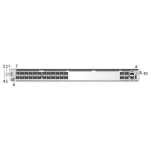 S5736-S24S4XC สวิตช์ออปติคอลทั้งหมด 24 กิกะบิต SFP, สวิตช์พอร์ต 4 10G SFP+ พร้อม PSU 150W พอร์ต 24 กิกะบิต SFP รองรับความเร็วสูง - Product Image 1
