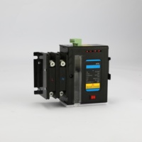 Commutateur de transfert automatique (ATS) robuste 160A 3P 400V à double alimentation avec interverrouillage mécanique pour applications médicales, incendie et urgence (IEC)