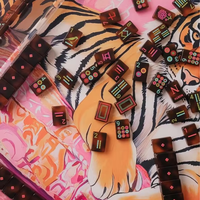 La série Joy Woodlands Tortoise Shell American Mahjong 160 : Tuiles en acrylique de luxe inspirées de la nature, de la chaleur et d'un design intemporel