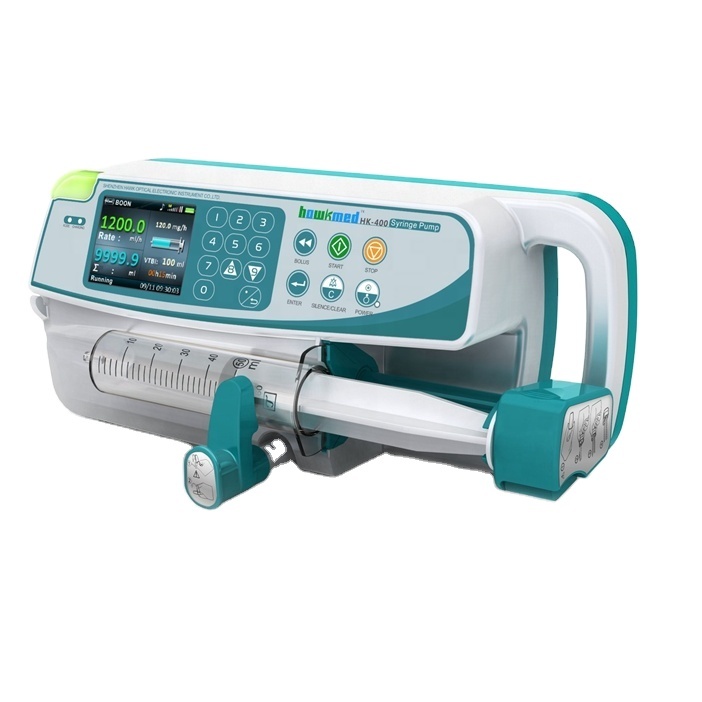 Syringe pump set HK400 LED screen mini portable hospital infusion medical vet electron Syringe pump