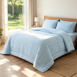 Couette rafraîchissante double face légère taille Queen pour l'été, couverture respirante pour les personnes ayant chaud la nuit - Product Image 1