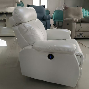 Sofá Reclinable Eléctrico de Cuero PU de Alta Calidad, Sillón Reclinable Individual <span class=keywords><strong>con</strong></span> Carga USB - Product Image 5