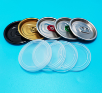 Tapas de plástico para latas de comida para mascotas de 55 mm