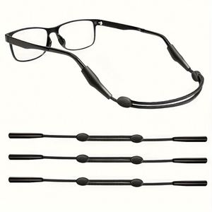 Correas de Silicona Antideslizantes Ajustables para Gafas, Soporte para Gafas Negro, Venta al Por Mayor - Product Image 2