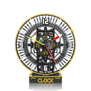Ensemble de blocs de construction d'horloge mécanique à moteur Mould King 10160, kit de modèle créatif DIY, cadeau pour adultes - Product Image 1