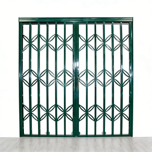 Griglia di sicurezza moderna per finestre in ferro battuto, protezione scorrevole in acciaio inossidabile <span class=keywords><strong>con</strong></span> <span class=keywords><strong>serratura</strong></span>, robusta e resistente alla corrosione - Product Image 2