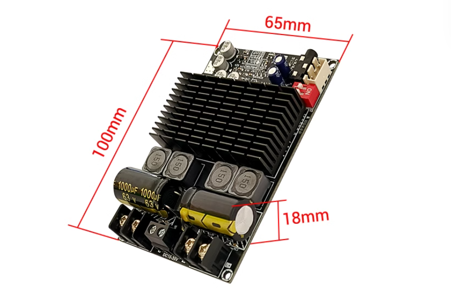 ZK-2001 Digital Amplifier Board - High Power & Intelligence