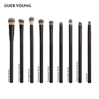 Pinceau de maquillage pour le contour du nez, l'ombre à paupières, le correcteur, l'ombre à paupières, le pinceau à sourcils et à lèvres