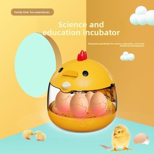 Incubator for Quail Parrot Chickens Small Household Science Education Automatic Temperature <b>Control</b> Manual Egg Turning - Product Image 1