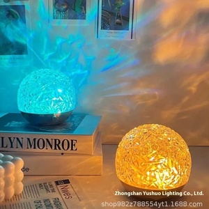인터넷 연예인 영감 다이나믹 워터 리플 야간 조명 로맨틱 오로라 조명 장식 분위기 향초 - Product Image 2
