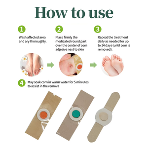Cerotto Medico per la Protezione dei <span class=keywords><strong>Piedi</strong></span>, Sollievo dal Dolore e Rimozione dei <span class=keywords><strong>Calli</strong></span> - Product Image 3