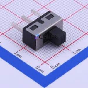 SS-12D10L5 Slide Switch Through hole Component (THT) Switch Single Pole Double Throw Rectangle Pin Header PC Pin 13mm - Product Image 1